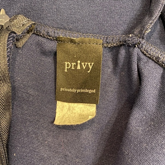 Brand: Privy  small navy blue dress - Picture 5 of 8